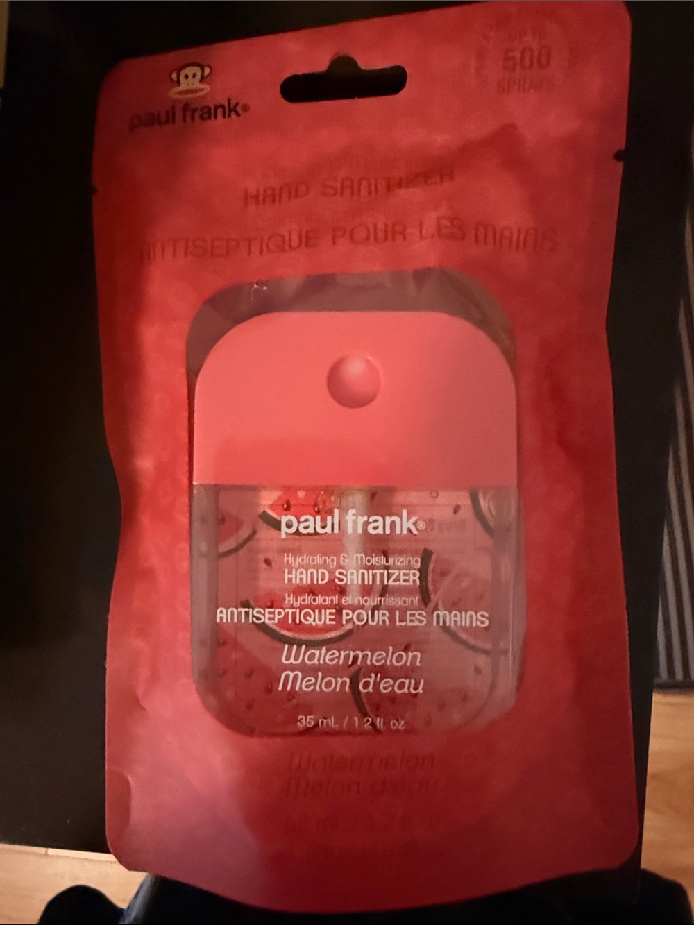 Hand sanitizer Paul frank spray
